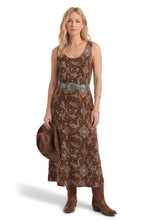 Load image into Gallery viewer, Print  Long Tank Dress Print -7000BN-TRP1-W552
