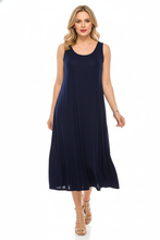 Load image into Gallery viewer, Classic Stretch Tank Maxi Dress-7000BN-TRS1 - Jostar Online
