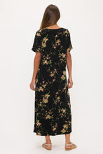 Load image into Gallery viewer, Print Long Dress Short Sleeve -7002BN-SRP1-W481
