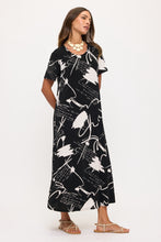 Load image into Gallery viewer, Print Long Dress Short Sleeve -7002BN-SRP1-W494

