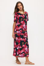 Load image into Gallery viewer, Print Long Dress Short Sleeve -7002BN-SRP1-W505
