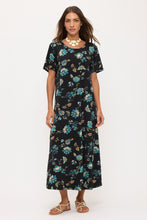 Load image into Gallery viewer, Print Long Dress Short Sleeve -7002BN-SRP1-W508
