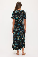 Load image into Gallery viewer, Print Long Dress Short Sleeve -7002BN-SRP1-W508
