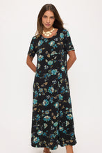 Load image into Gallery viewer, Print Long Dress Short Sleeve -7002BN-SRP1-W508

