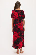 Load image into Gallery viewer, Print Long Dress Short Sleeve -7002BN-SRP1-W512
