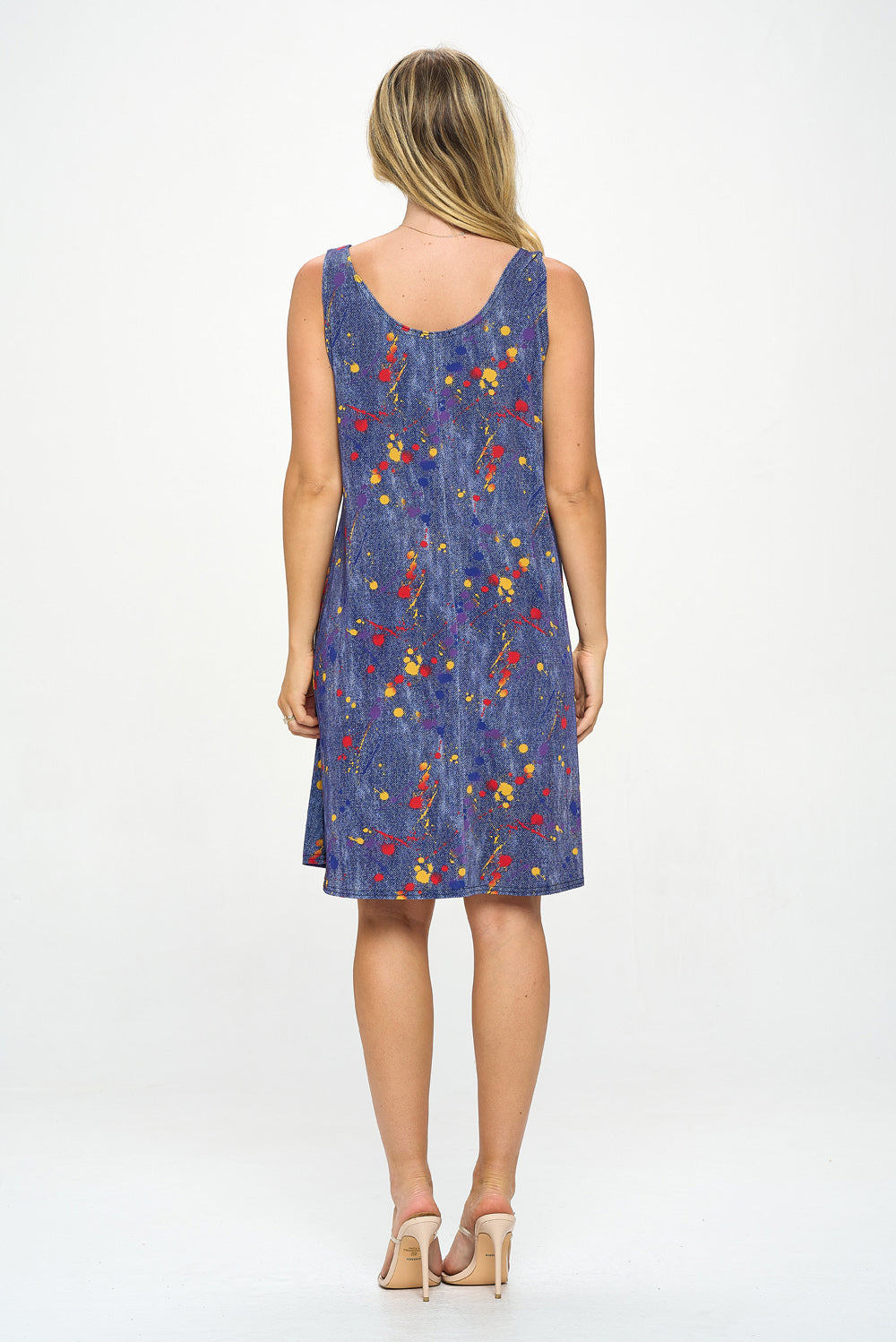 Print Missy Tank Dress-7003BN-TRD1-D006