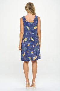 Print Missy Tank Dress-7003BN-TRD1-D007