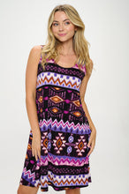 Load image into Gallery viewer, Print Missy Tank Dress - 7003BN-TRP1-W407
