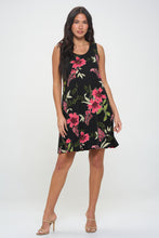 Load image into Gallery viewer, Plus Size Print Missy Tank Dress- 7003BN-TXP1-W431
