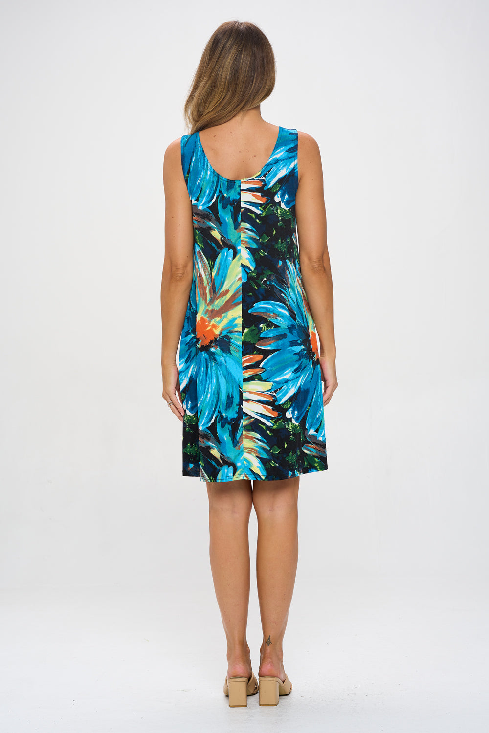 Print Missy Tank Dress-7003BN-TRP1-W440