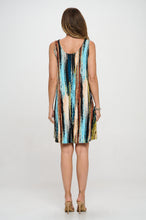 Load image into Gallery viewer, Plus Size Print Missy Tank Dress- 7003BN-TXP1-W470
