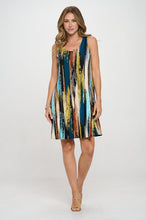 Load image into Gallery viewer, Plus Size Print Missy Tank Dress- 7003BN-TXP1-W470
