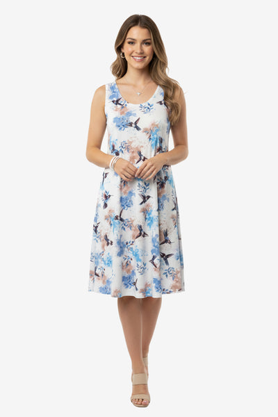 Print Missy Tank Dress-7003BN-TRP1-W519