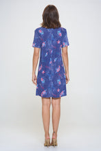 Load image into Gallery viewer, Plus Size Print Missy Dress Short Sleeve-7004BN-SXD1-D007
