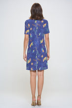 Load image into Gallery viewer, Plus Size Print Missy Dress Short Sleeve-7004BN-SXD1-D007
