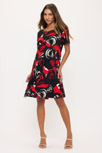 Load image into Gallery viewer, Print Missy Dress Short Sleeve - 7004BN-SRP1-W496
