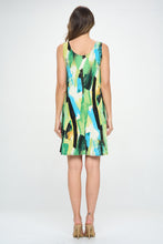 Load image into Gallery viewer, Plus Size Print Missy Tank Dress- 7003BN-TXP1-W379
