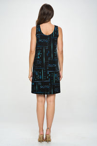 Print Missy Tank Dress - 7003BN-TRP1-W401