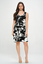 Load image into Gallery viewer, Plus Size Print Missy Tank Dress- 7003BN-TXP1-W403
