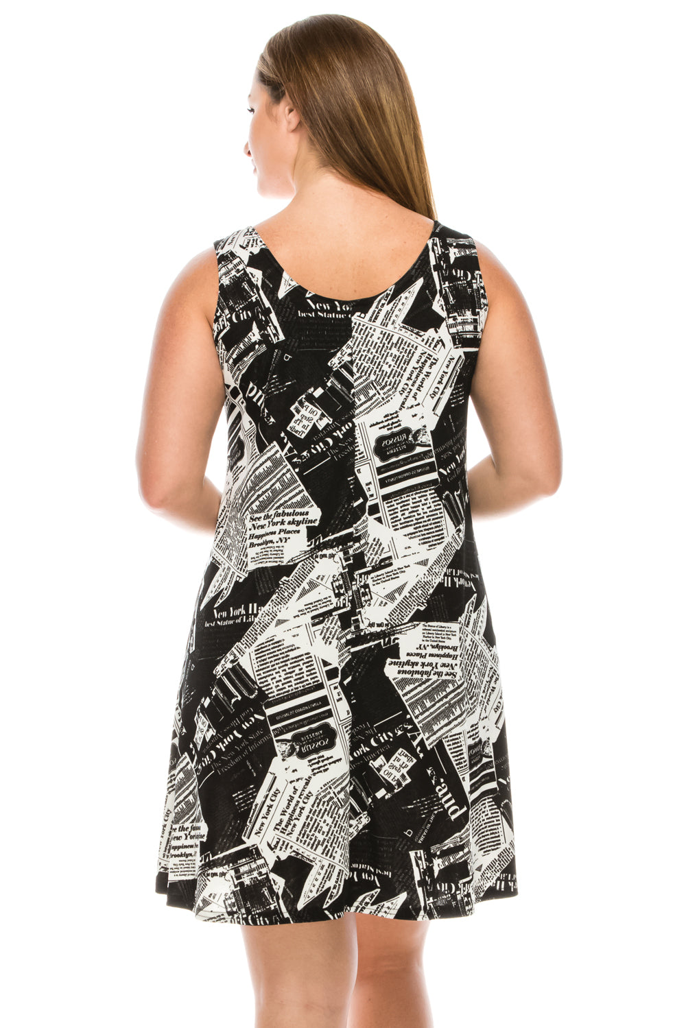 Print Missy Tank Dress-7003BN-TRP1-W120