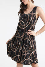 Load image into Gallery viewer, Glitter Missy Tank Dress Sleeveless Glitter-7003GL-TRP1-G008 - Jostar Online
