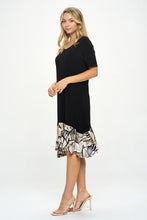Load image into Gallery viewer, HIT Half Sleeve Contrast Dress-7084HT-HRP1-C-W393

