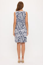 Load image into Gallery viewer, HIT V-Neck Bias Pocket Tank Dress-7088HT-TRP1-K-W472
