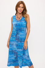 Load image into Gallery viewer, VP Sleeveless Bottom Ruffle Dress-7097VP-TRP1-W483
