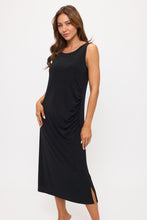 Load image into Gallery viewer, BNS Shirring Side Maxi Dress-7099BN-TRS1 - Jostar Online
