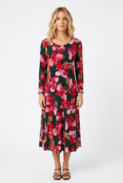 BNS Merrow Hem Midi Dress-7101BN-LRP1-W505
