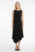 Load image into Gallery viewer, HIT Asymmetric Shirring Dress-7103HT-TRS1

