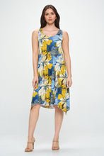 Load image into Gallery viewer, HIT Diamond Side Tank Dress-7042HT-TRP1-W359
