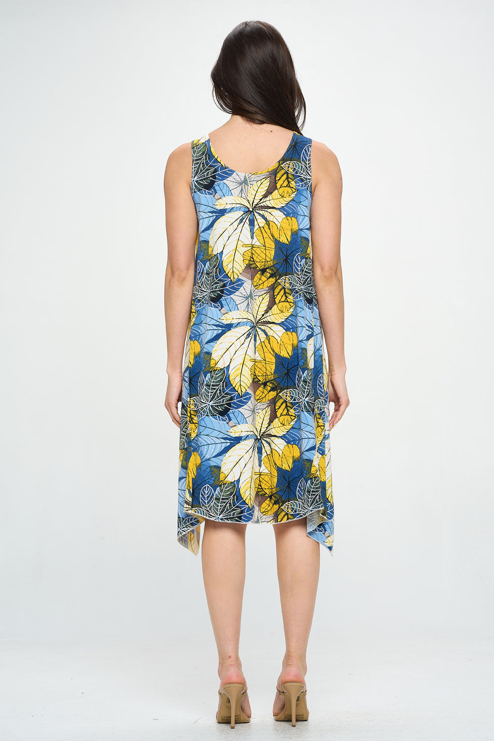 HIT Diamond Side Tank Dress-7042HT-TRP1-W359