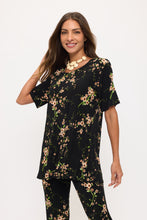 Load image into Gallery viewer, Two-Piece Short Sleeve Top &amp; Capri Pant Set- 9003BN-SRP1-W481
