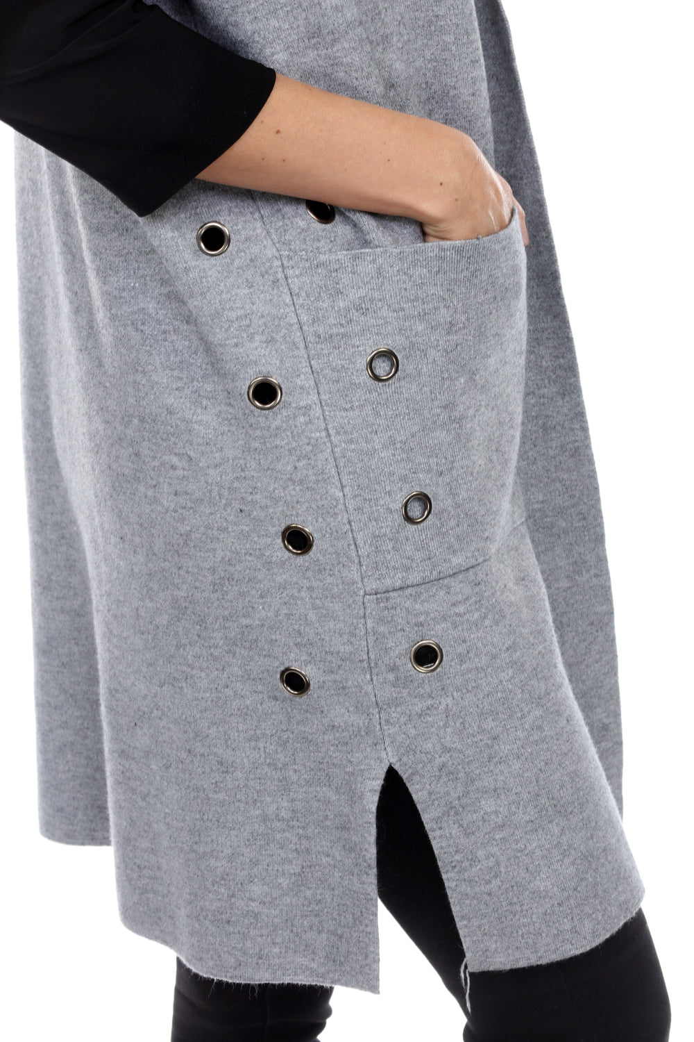 Grey Vest with Pockets