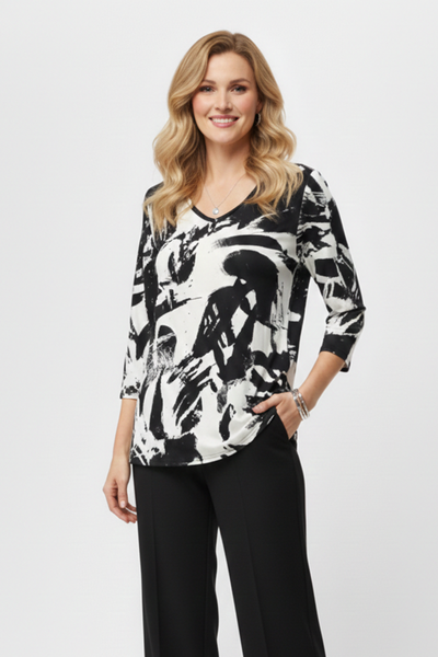 HIT V-Neck Band Top W/Vent-3114HT-QRP1-W403