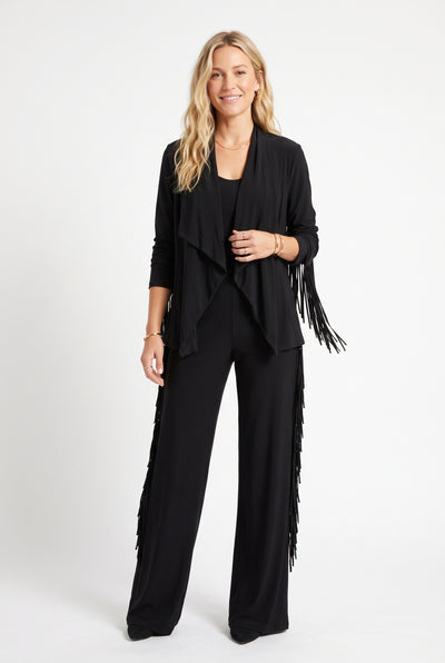 The Westlake Fringe Cardigan-4108HT-LRS1-C