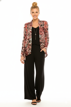 Load image into Gallery viewer, Stretchy Print Mid Cut Jacket Long Sleeve Print Plus, 4028BN-LXP1-W166 - Jostar Online
