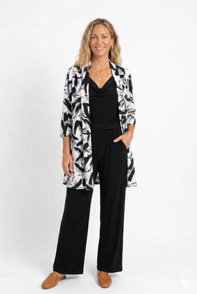 Venechia Pleated Princess Jacket-4072VP-QRP1-W527