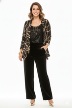 Load image into Gallery viewer, Glitter Mid Cut Jacket Long Sleeve Print Glitter-4028GL-LRP1-G008 - Jostar Online
