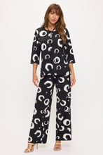 Load image into Gallery viewer, Venechia Pleated Wide Leg Pants-5042VP-ARP1-W501
