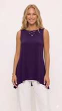 Load image into Gallery viewer, HIT Boat Neck Shark Bite Tank Tunic-2068HT-TRS1 - Jostar Online
