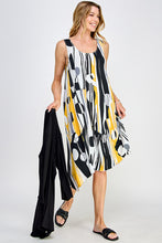 Load image into Gallery viewer, HIT Diamond Side Tank Dress-7042HT-TRP1-W395
