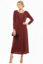 Load image into Gallery viewer, Stretchy Long Dress QS-7002BN-QRS1 - Jostar Online
