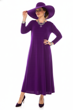 Load image into Gallery viewer, Stretchy Long Dress QS-7002BN-QRS1 - Jostar Online
