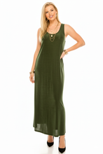 Load image into Gallery viewer, Non Iron Long Tank Dress-7000AY-TRS1
