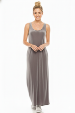 Load image into Gallery viewer, Non Iron Long Tank Dress-7000AY-TRS1
