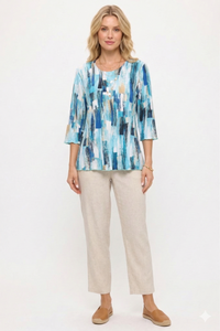 Plus Size HIT Merrow Top-1058HT-QXP1-W524