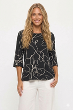 Load image into Gallery viewer, Plus Size Venechia Pleated Merrow Top-1058VP-QXP1-W521 - Jostar Online
