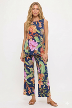 Load image into Gallery viewer, Venechia Pleated Wide Leg Pants-5042VP-ARP1-W528
